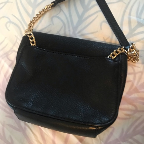 Michael Kors gold chain black leather bag - Picture 6 of 7